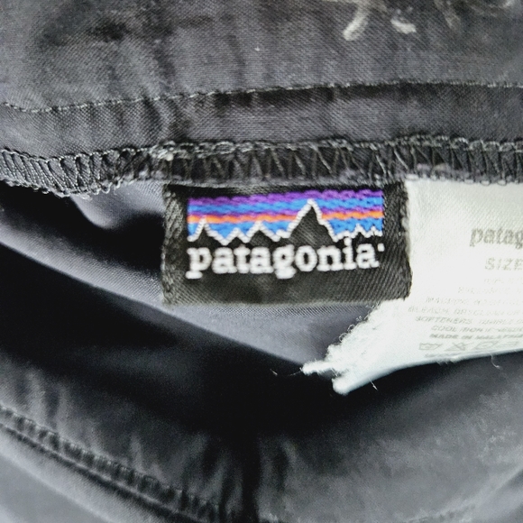 PATAGONIA | nylon casual long side zip & zip front slit skirt - Picture 7 of 10